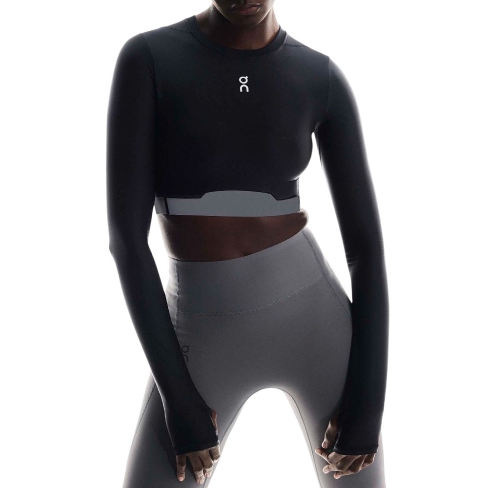 NWT On Running Women's Train Long Sleeve Crop. Size XS.